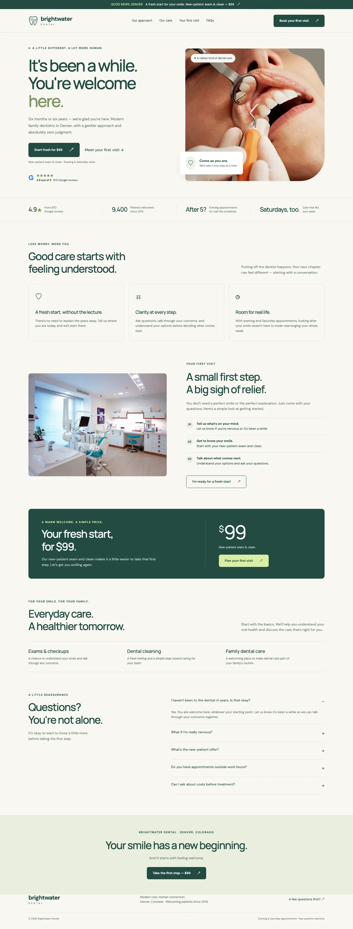 ChatGPT on its own: the homepage it built