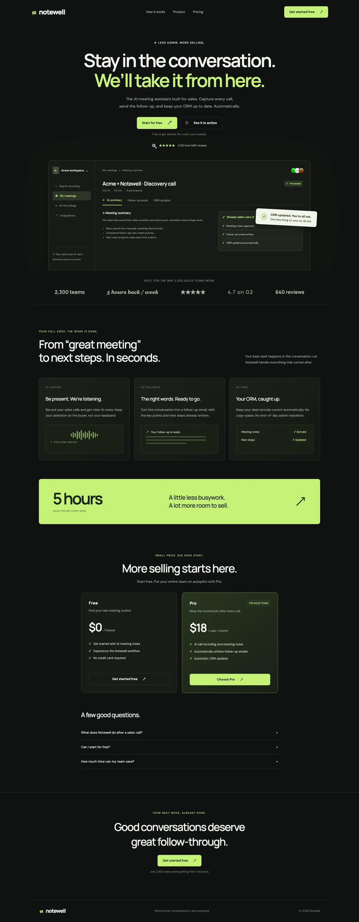 ChatGPT on its own: the homepage it built