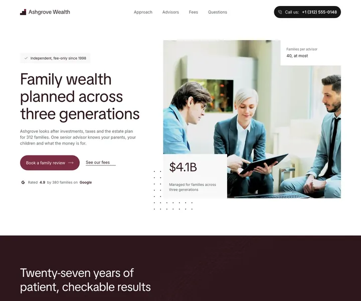 Ashgrove Wealth, made with Invese