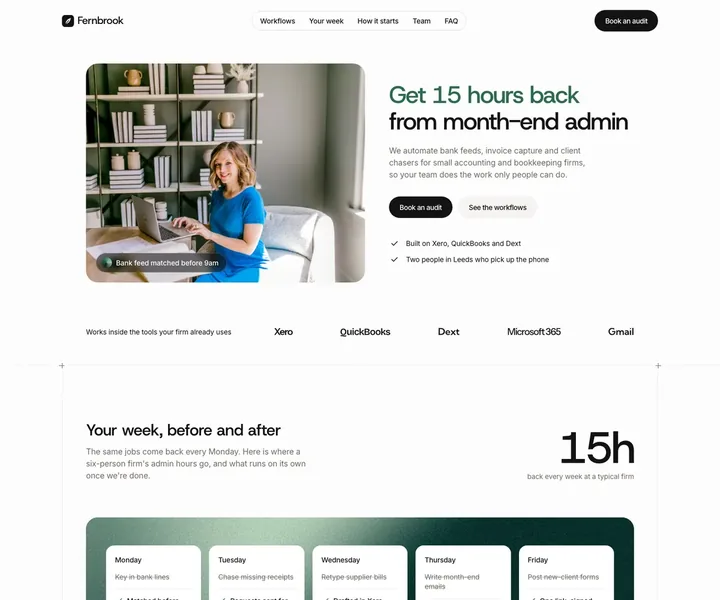 Fernbrook Automation, made with Zivo